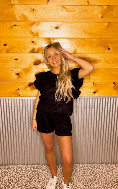 Cute and Classy Ruffle Set