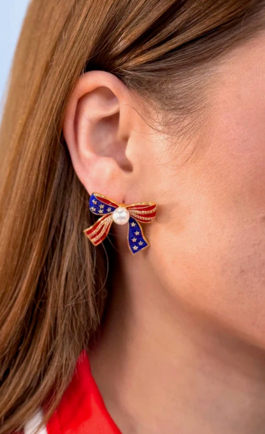 Liberty Bow Earrings