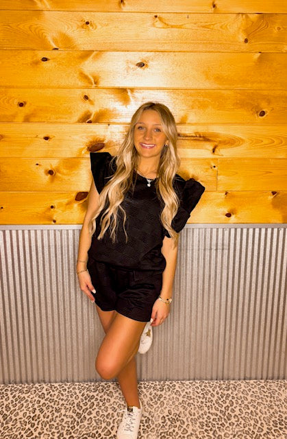 Cute and Classy Ruffle Set